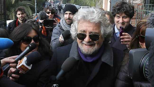 L’arrivo di Grillo in Senato fa tremare tutto l’Occidente