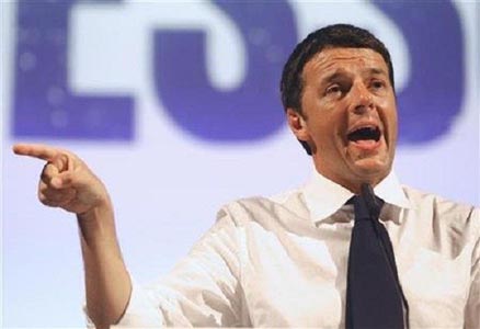Matteo Renzi fa saltare i nervi al Partito D-ego-cratico