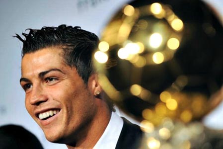 Pallone d’Oro a Cristiano Ronaldo