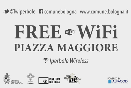 Bologna, Wi-Fi di nuova generazione in piazza Maggiore e piazzetta Pasolini