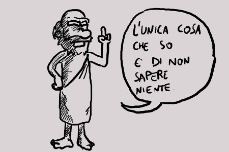 Vivere e scrivere di un mondo dove tutti sanno tutto di quel niente che sanno