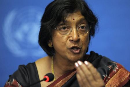 Brasile 2014, Navi Pillay ai calciatori gay: “Fate coming out”