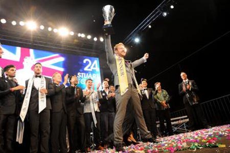 Mr. Gay World 2014 è Stuart Hutton Jr, rappresentante del Regno Unito
