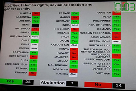 Diritti LGBT, alla fine il Sudafrica vota sì alla risoluzione ONU