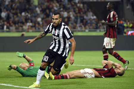 La Juve fa fuori il Milan: 1-0 a Milano