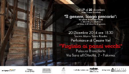 Arcigay Palermo: dal 17 al 20 dicembre “Il Genere, luogo precario”