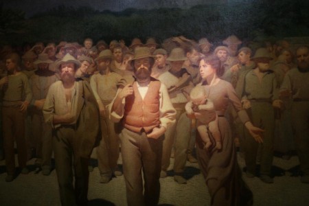 Expo 2015, al Terminal 1 di Milano Malpensa videoinstallazione da “Il Quarto Stato” di Pellizza da Volpedo