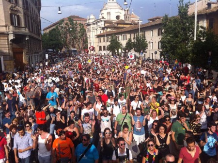 Roma Pride 2016, patrocinio di Ambasciata del Canada e Delegazione del Quebec