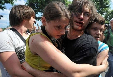 Vladimir Putin: “In Russia i gay sono liberi. Negli Stati Uniti no”