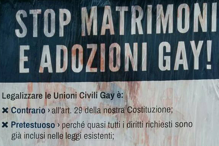 Unioni Civili Manifesti Abusivi Roma 450x300