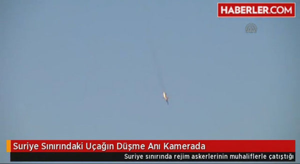 La Turchia ha abbattutto un caccia russo, proprio un bel momento storico