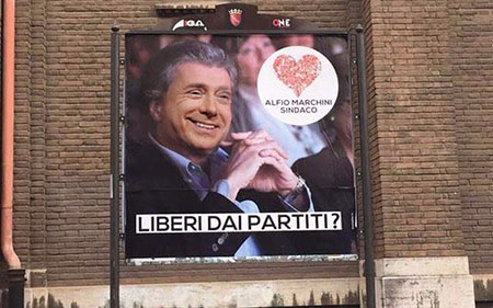 Berlusconi molla Bertolaso: nasce Arfio Marchilvio nono Re di Roma