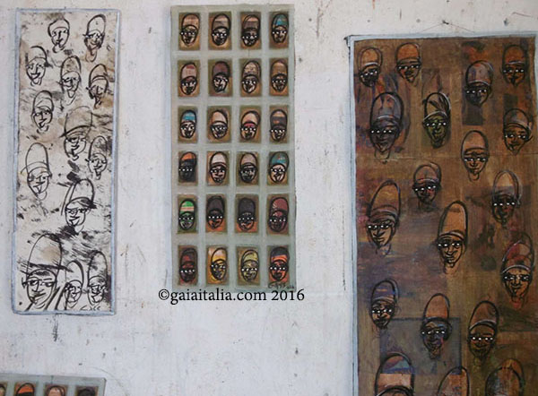 Il Cercopiteco di Gianfranco Maccaferri a Dakar per “Le Village des Arts”