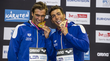 #Londra2016, Gregorio Paltrinieri è Campione d’Europa nei 1500 sl, Gabriele Detti secondo