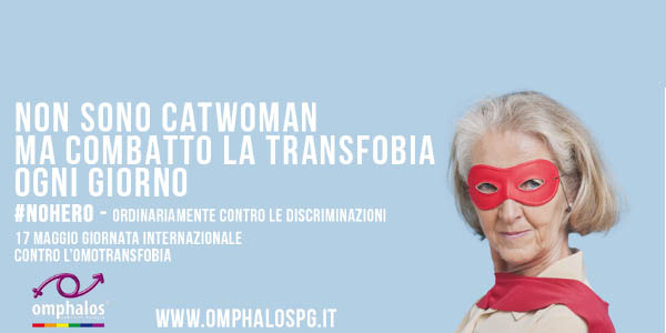 #NoHero, la bella campagna antidiscriminazione di Omphalos Perugia