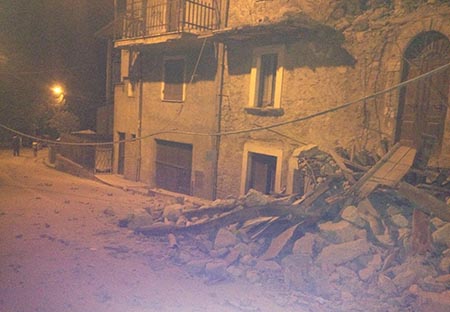 Terremoto 6.0 epicentro Rieti: danni e feriti. Due vittime nella zona di Ascoli Piceno