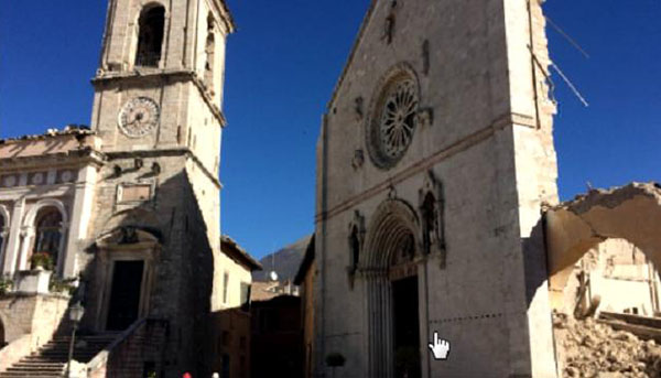 Con il terremoto crollano le bellezze d’Italia, interessa?