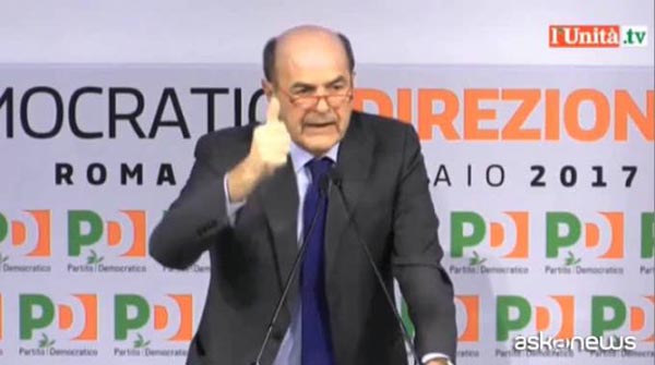 Pierluigi Bersani ed il catastrofismo del perdente