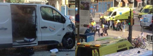 Attentato a Barcellona: dodici morti e sessantaquattro feriti. Due arresti e due ricercati