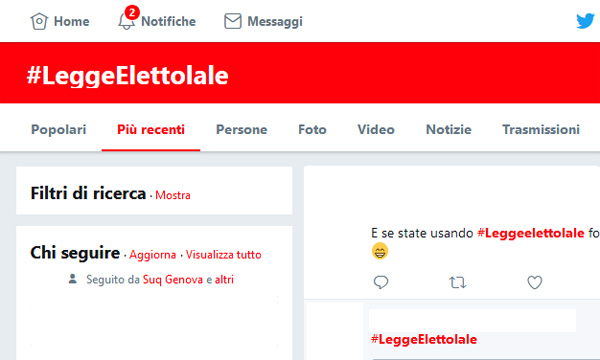 La #LeggeElettolale e i lefusi del Glillo (nelvosismo da flanchi tilatoli)