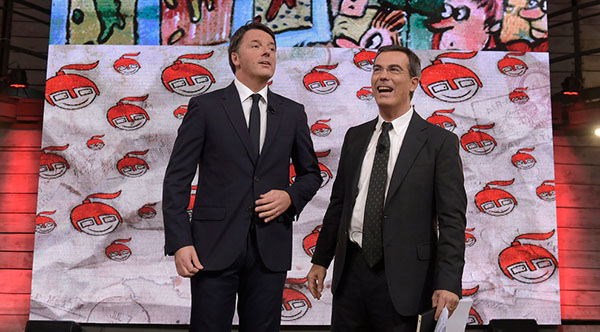 Giovanni Floris ed i “quattro amici al bar” faticano a tenere testa ad un uomo solo