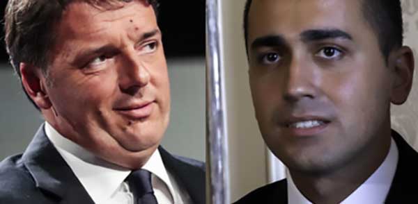 Luigino Di Maio non ha studiato abbastanza ed annulla il confronto con Matteo Renzi