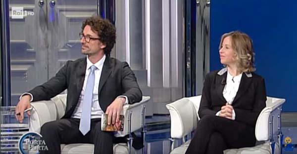 Gli sfondoni pentaleghisti a “Porta a Porta”: “Ci sentiamo vicini a Lega e PD” fanno grande Bruno Vespa