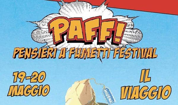A Modena ritorna “Paff!”, Festival del Fumetto sul Viaggio