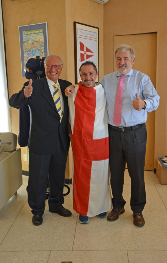 Anche la bandiera di Genova al Columbus Day di New York