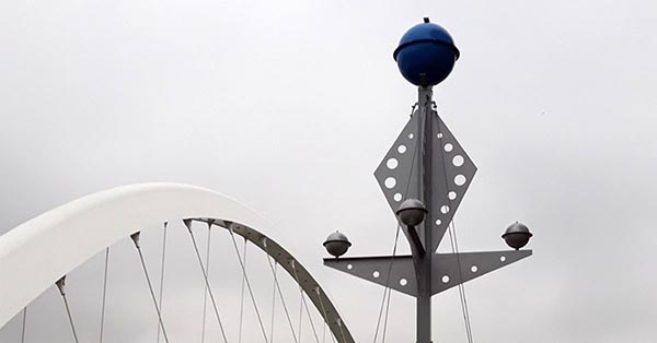 Alessandria, il 21 novembre inaugurazione della nuova scultura spazialista di Antonio Saporito messa a disposizione della città