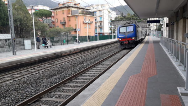 E’ la stazione a muoversi. Non il treno…