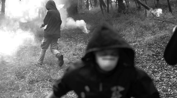 Lacrimogeni, flessibili, fiamme ossidriche, idranti, pietre, petardi, bombe carta, tutto in nome dell’ambiente