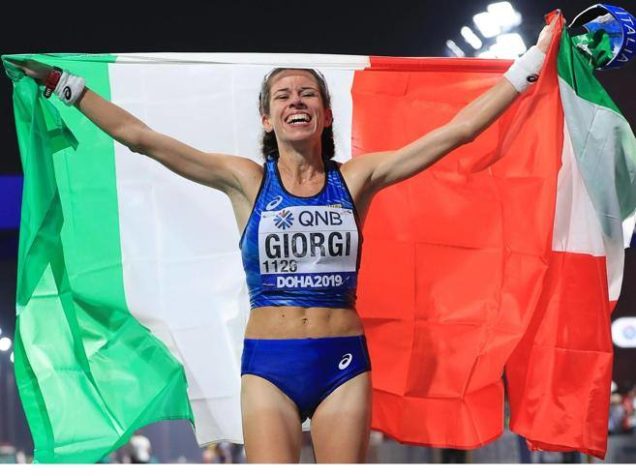 Atletica, Eleonora Giorgi è bronzo al mondiale nella 50 km di marcia vinta dalle cinesi