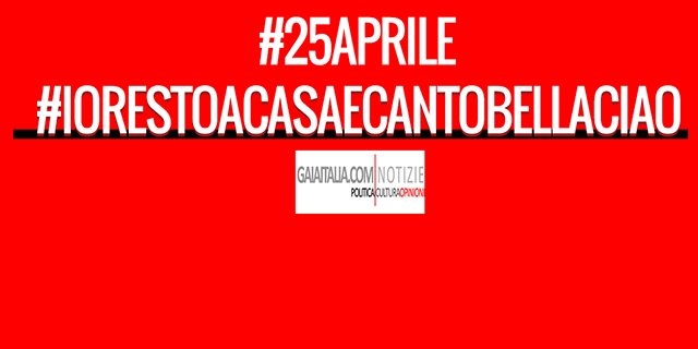 A proposito del #25aprile e del nostro #iorestoacasaecantobellaciao…
