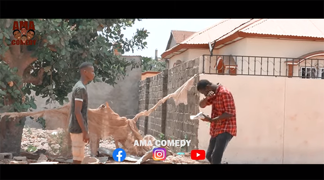 Ama Comedy, a couple of extremely funny (and smart) shootings from Gambia