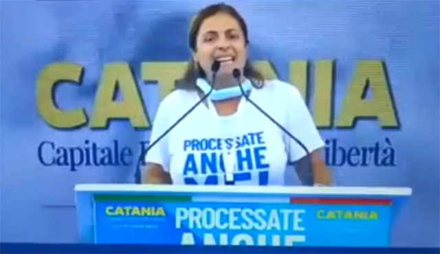 E venne la leghista che, in parole povere, “la mafia era meglio”…