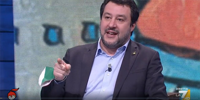 Adesso Salvini non vuole “i 2/3 del Recovery Fund”, deve far dimenticare di avere proposto Berlusconi per il Quirinale