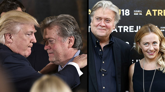 Arrestato negli USA Steve Bannon accusato di oltraggio al Congresso (qualcuno lo dica ai Sovranisti d’Italia)