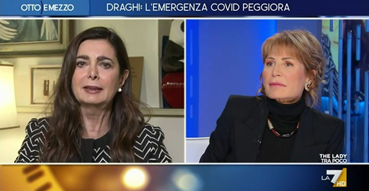 Laura Boldrini da Lilli Gruber a dire a proposito di Zingaretti dalla D’Urso: “Dovremmo essere più popolari”