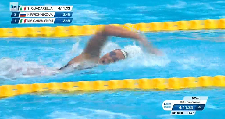 Simona Quadarella d’Oro e Caramignoli di bronzo. L’Italia regina del mezzofondo a Budapest