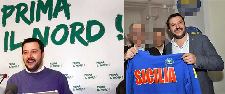 Sulla politica dei mal di pancia del “Tribuno” pro tempore. O della volgare prosopopea salviniana