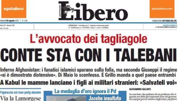 Definire Giuseppe Conte “l’Avvocato dei tagliagole”, anche se fosse legittimo, è vergognoso e intollerabile