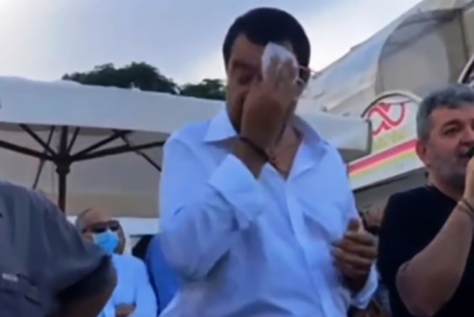 Salvini vuole un’Italia “avamposto di pace”… E lo dice ai giornalisti, non alla maggioranza di cui fa parte