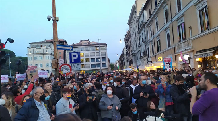 Un sondaggio di Emg per la Rai dice che il 57% degli Italiani è favorevole al Ddl Zan