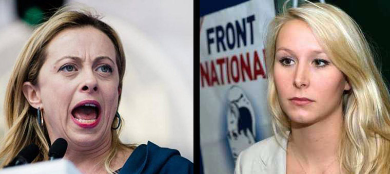 La “kermesse” meloniana e Marion Le Pen, perché c’è sempre una bionda più giovane