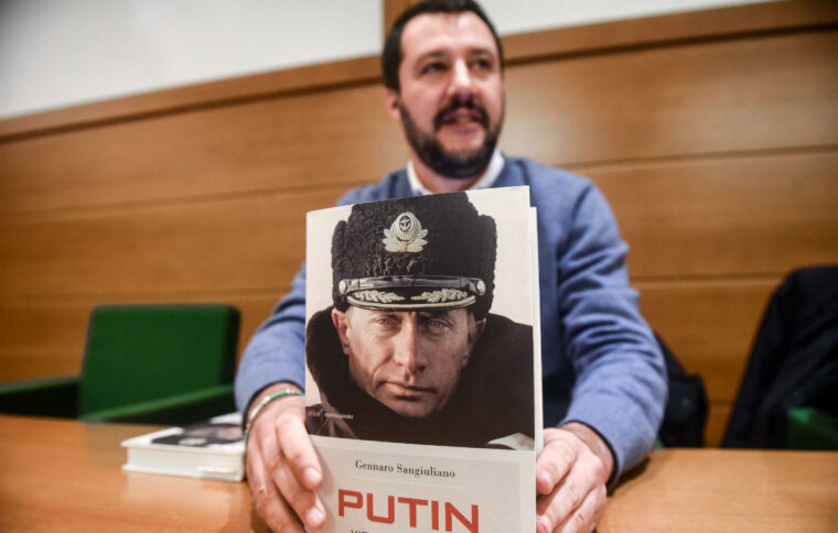 C’era una volta un accordo tra la Lega di Salvini e Nuova Russia di Putin
