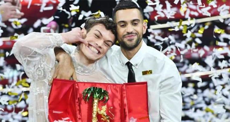 Sanremo 2022. Vincono Mahmood e Blanco