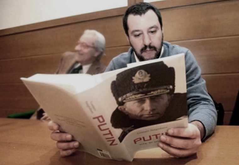 Il leghista e Putin: “Referendum regolari. Capisco Putin”. Cosa desiderare di più da un partito….