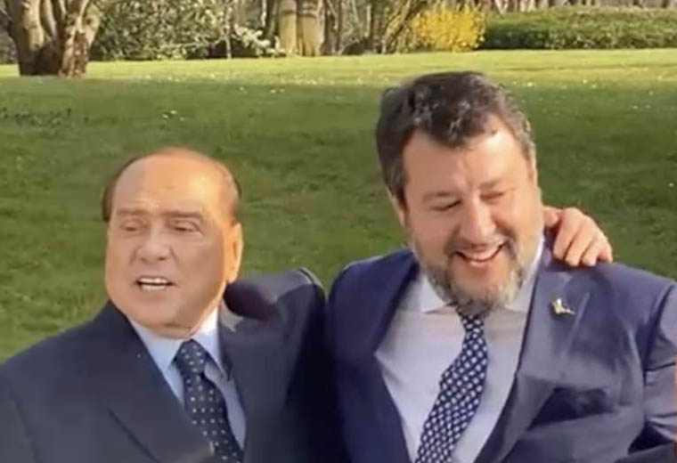 Matteo Salvini dice che se cade il governo è colpa del PD che vuole “il Ddl Zan”