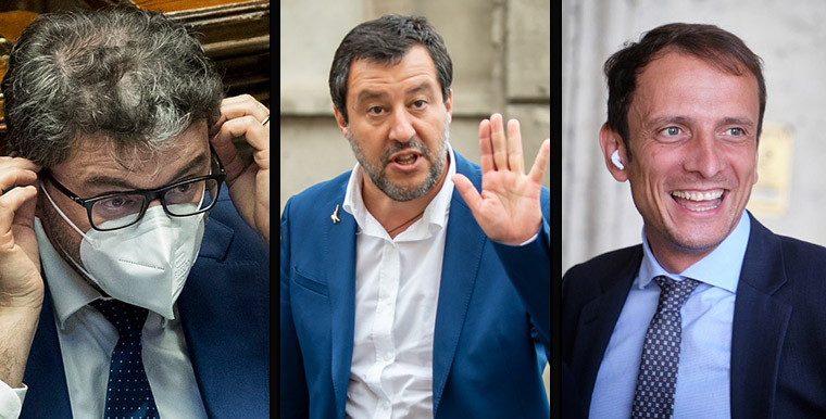In Lega “cabina di regia” Fedriga-Giorgetti-Salvini: ché dire Salvini “sotto tutela” pare brutto